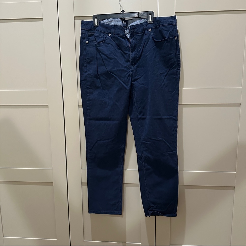 GAP Navy Blue Men's Chinos